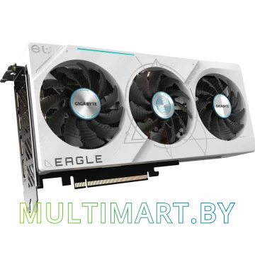 Видеокарта Gigabyte GeForce RTX 4070 Ti Super Eagle OC Ice 16G (GV-N407TSEAGLEOC ICE-16GD) картинка 3